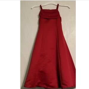 Maroon formal dress